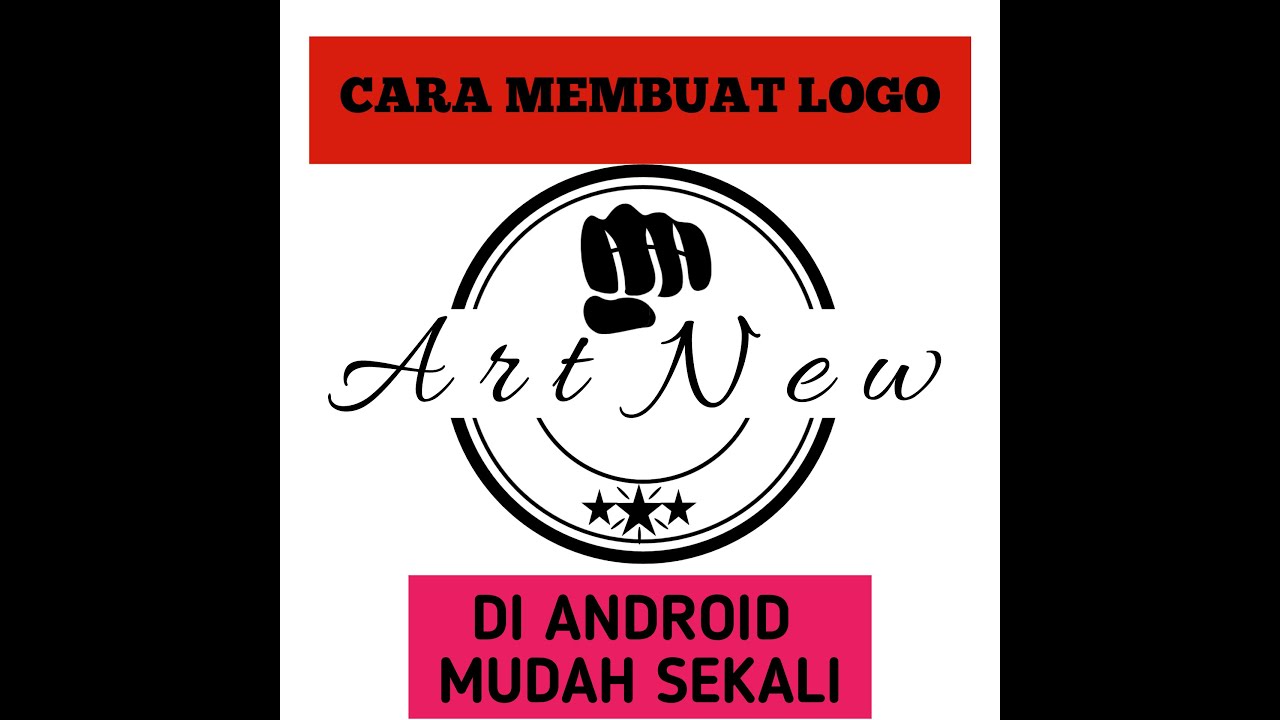  Cara  membuat logo  di  android  gampang banget YouTube