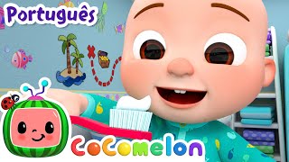 Sim Sim Escovar os Dentes! | Cocomelon em Português | Desenhos Animados e Músicas Infantis screenshot 4