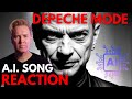 Depeche mode new ai song reaction