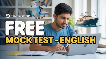 Free MOCK TEST for All - ENGLISH | Synergy GP Rating & CCMS Exam