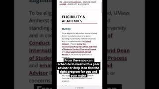 Study Abroad and Stay on Track: Ensuring Credit Success! #shorts #umass #study #abroad