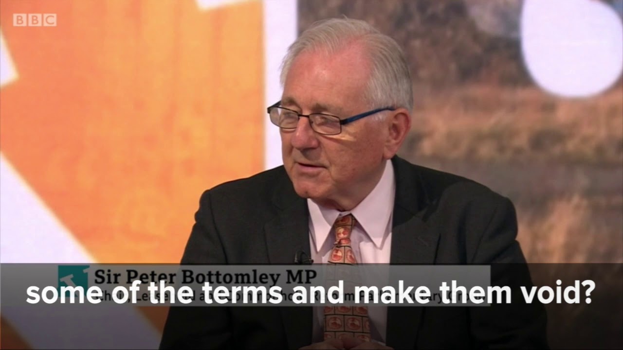 Sir Peter Bottomley on CMA Leaseholders as "Captive Consumers" Verdict