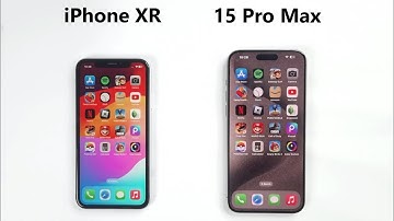 iPhone XR vs iPhone 15 Pro Max - SPEED TEST!