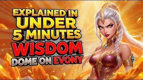 Evony Wisdom Dome Explained FAST in Under 7 Minutes
