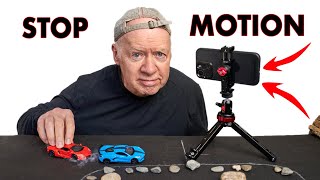 How to MAKE a STOP MOTION video with a SMARTPHONE #stopmotion #animation #smartphone