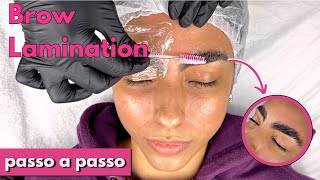 ✅ COMO FAZER O BROW LAMINATION PASSO A PASSO screenshot 1