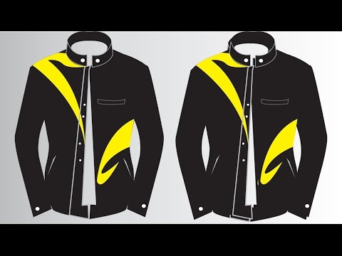 Tutorial Desain Jaket Dengan Corel Draw - douxetamer