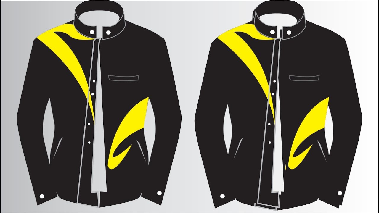  Corel Draw  Tutorials 2 Cara  Membuat Desain  Baju  Jaket 