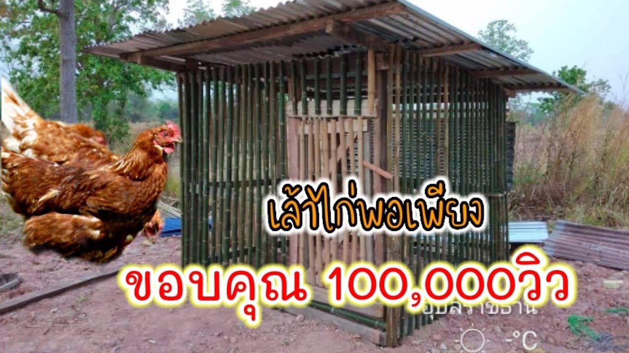 #ทำเล้าไก่​ แบบประหยัดเน้นพอเพียง ใช้งบน้อย วัสดุเหลือใช้​ ​| เลี้ยงไก่ไว้กินไข่