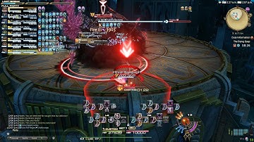 [FFXIV] Black Mage eating a FAT tankbuster