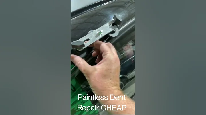 HOW TO REPAIR DENTS CHEAP $15 HAIL DAMAGE ETC