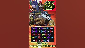 warwick and vi combo, corner keep full bloodlust #2xko #combo #guide #fgcc