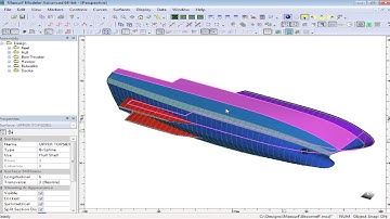 4  Maxsurf Modeler module