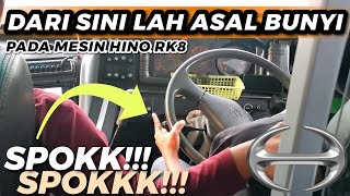 Asal Suara SPOKK!!! SPOKKK!!! Pada Mesin Hino RK8