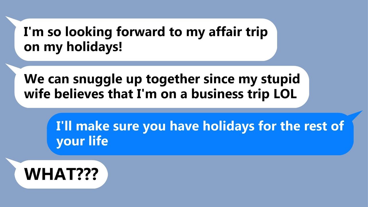 Although my husband was supposed to be on a business trip, he ...