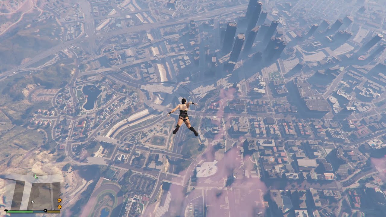 GTA 5 | Rhea Ripley Falling From Heaven - YouTube