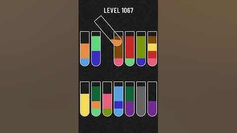 water sort puzzle - level 1067
