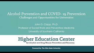 Full Alcohol Prevention and COVID- 19 Prevention: Challenges and Opportunities for Universities News
