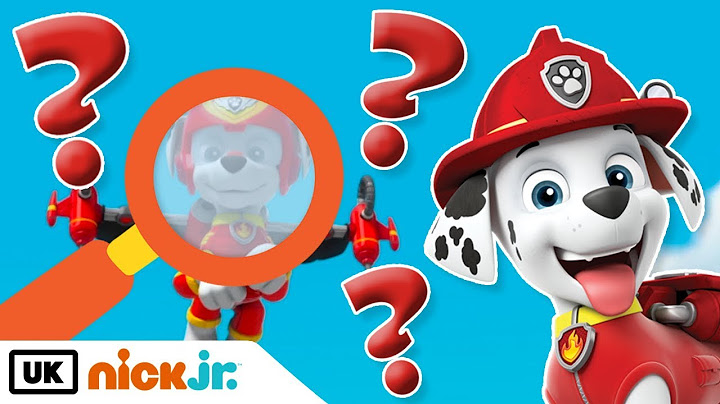 Paw Patrol | Can You Spot Marshall? | Nick Jr. UK