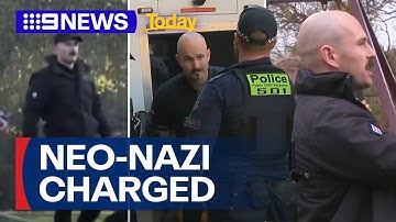 Neo-Nazi leader Thomas Sewell arrested and charged over violent attack | 9 News Australia