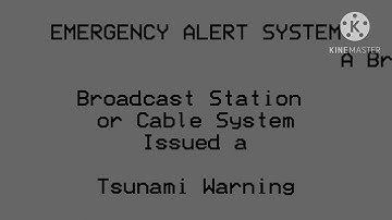 EAS Scenario #2: California Tsunami 2011 (Real)