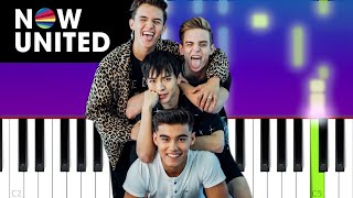 Now United - Anything for you  (Piano Tutorial)