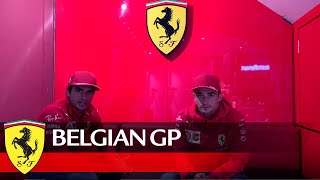 Carlos and Charles message after Belgian GP