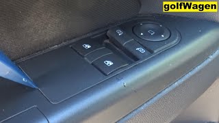 Opel Astra H windows switch change removal