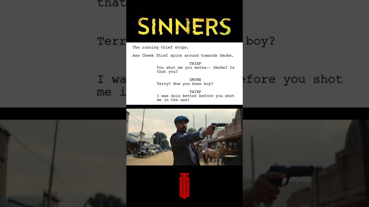 Script vs. Screen: Michael B Jordan Truck Scene | Sinners (2025)
