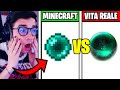 MINECRAFT VS VITA REALE!!