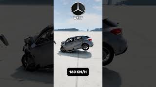 Mercedes Benz W177 Crash Test 🔥😱🚗 #recommended  #crashtest #mercedes #benz #w177