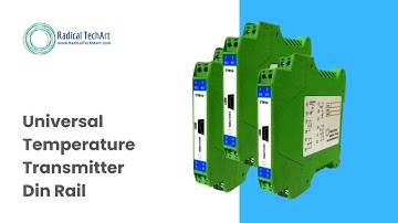 Temperature Transmitter Din Rail: Universal Device for Industrial Automation