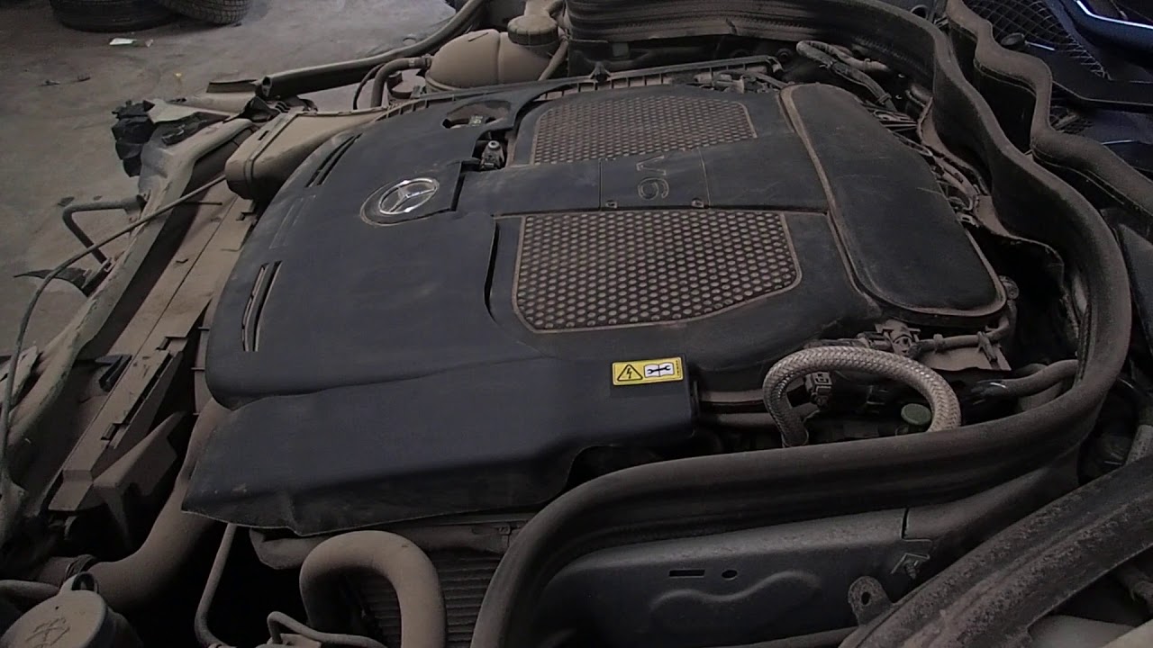 A20027 2014 MERCEDES E350 ENGINE TEST VIDEO YouTube