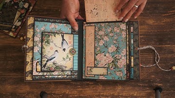 Bird Song - Graphic 45 - Mini Album Walk Thru