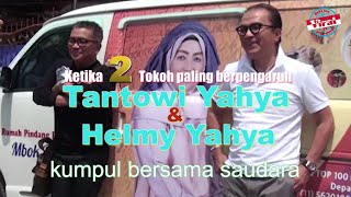 Begini suasana saat Tantowi Yahya dan Helmy Yahya pulang kampung ngumpul keluarga.