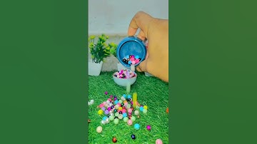 Satisfying Reverse Breads ASMR || Colouring Ball reverse video #asmr #reverse #satisfying