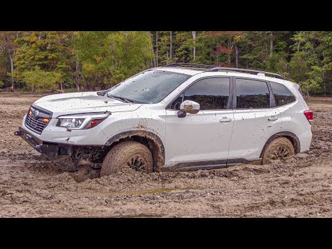 Subaru Forester Mud Test @MatthewHeiskell
