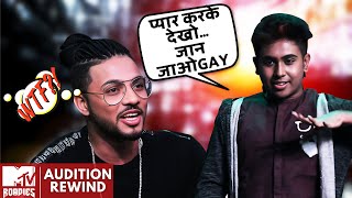 जब Kaand Kumar aka Sandy Saha ने Flirt किया Raftaar के साथ! | Roadies Auditions Rewind #kaandkumar