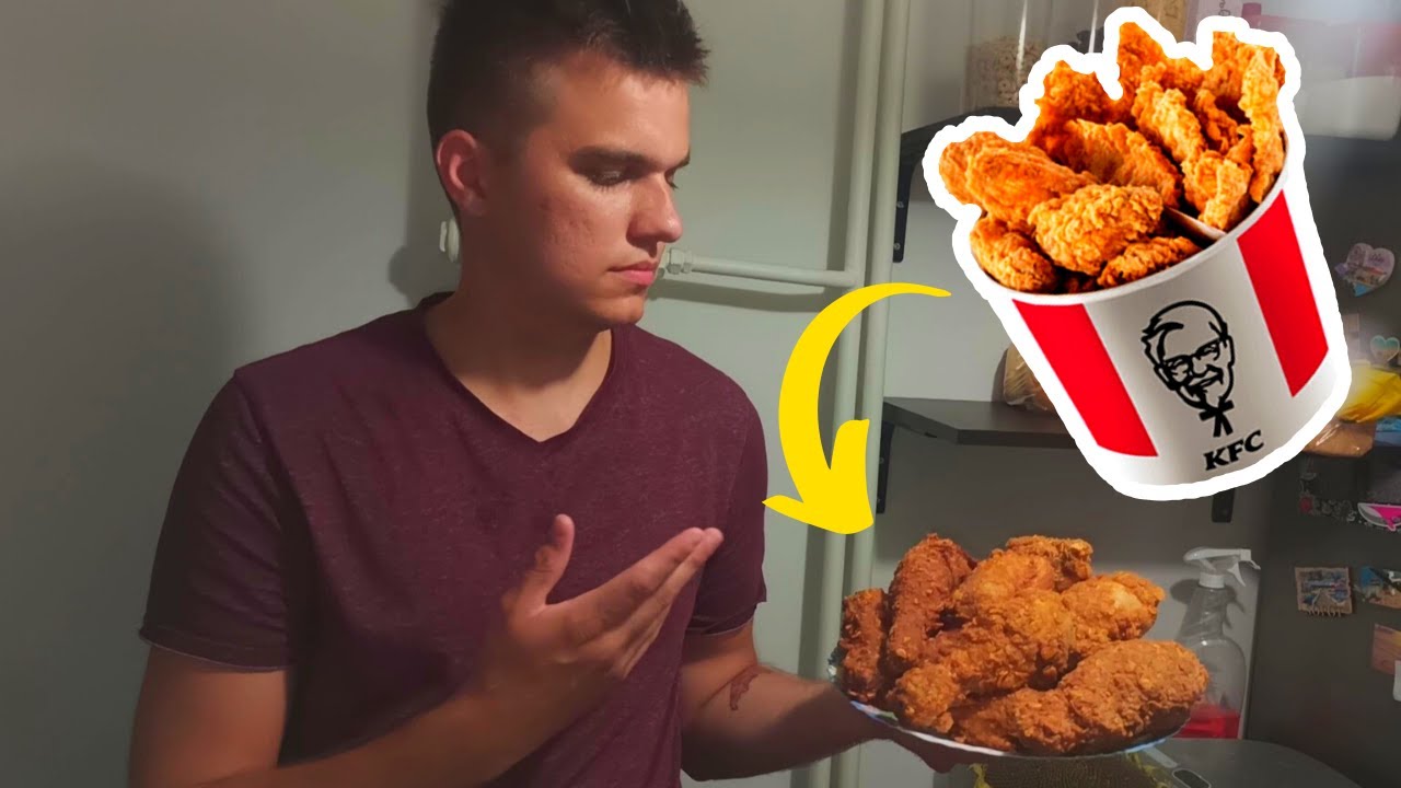 🔥Jak zrobić idealne pałki z KFC 🍗 - PRZEPIS NA KURCZAKA KFC 🔥