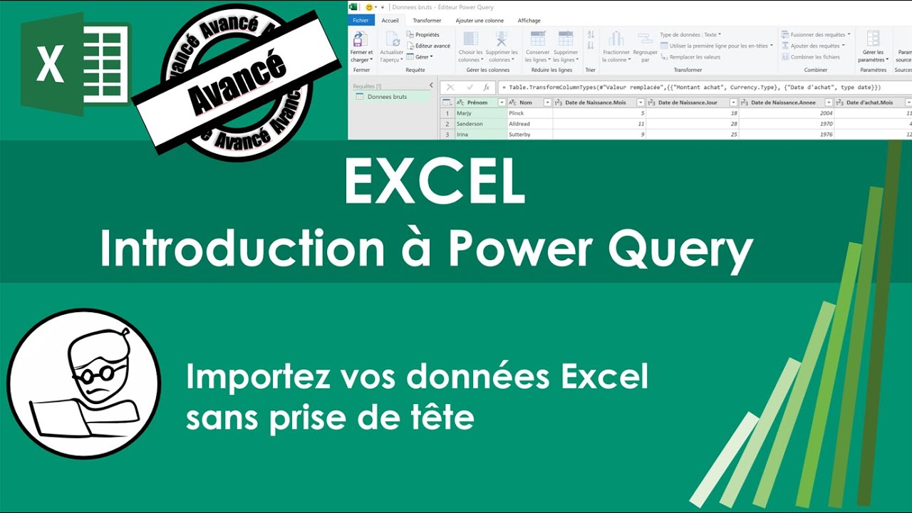 Importer et nettoyer vos données avec Power Query | Excel simplifié