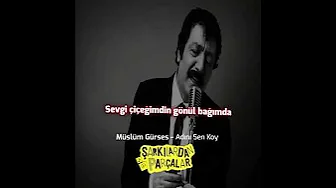 Müslüm Gürses- Adını sen koy