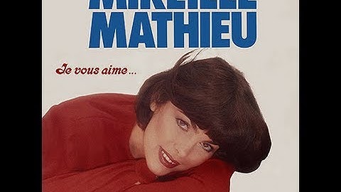 Mireille Mathieu Il a neigé sur Mykonos (1981)