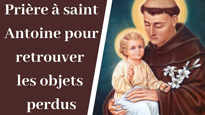 Prière à saint Antoine de Padoue pour retrouver les objets perdus
