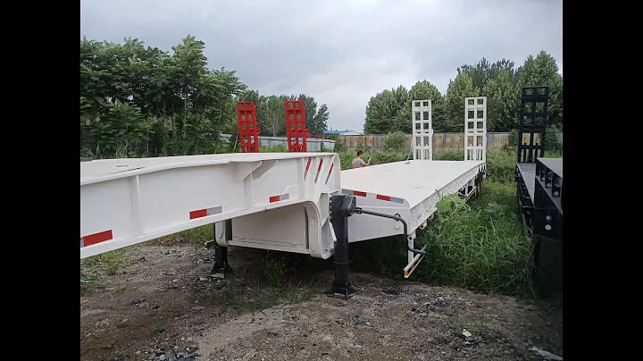 3 Axle Lowbed Truck Trailer | Brand New Load Class 50T/60T/80T Capacity | BPW Axles