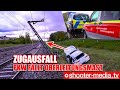 ⛔️  ZUGAUSFALL auf GÄUBAHN STRECKE  ⛔️  MERCEDES FÄLLT OBERLEITUNGSMAST  ⛔️