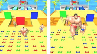 MUSCLE RACE 🛢️🛢️ GAMEPLAY ALL LEVELS MOBILE GAMES WALKTHROUGH NEW UPDATE LEVEL MR11 screenshot 3