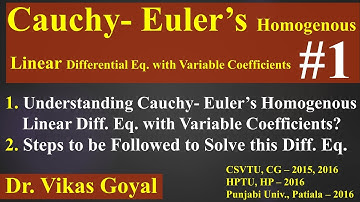 Cauchy Euler
