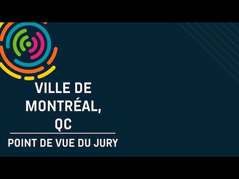 Défi des villes intelligentes : Point de vue du jury - Ville de Montréal, Qc