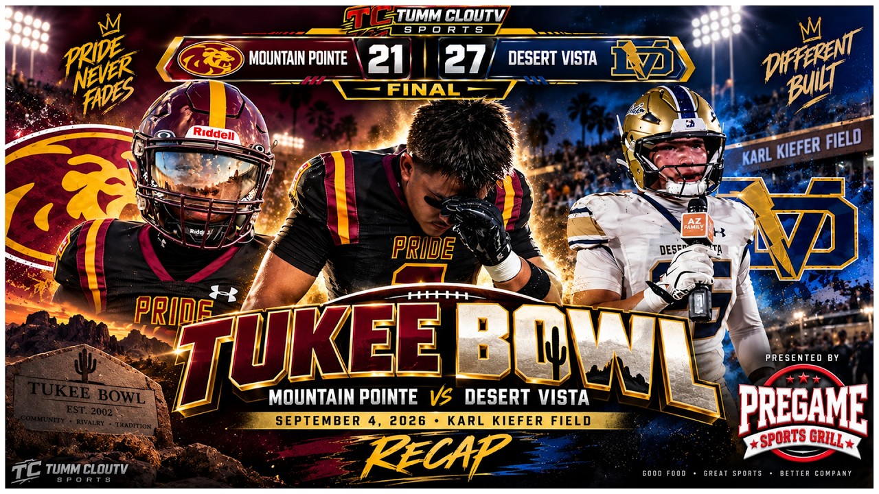 Desert Vista Holds Off Mountain Pointe 27-21 in Rivalry Battle