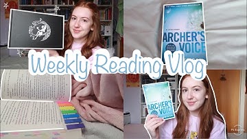 Weekly Reading Vlog 🦋 Archers Voice and Fairyloot Unboxing